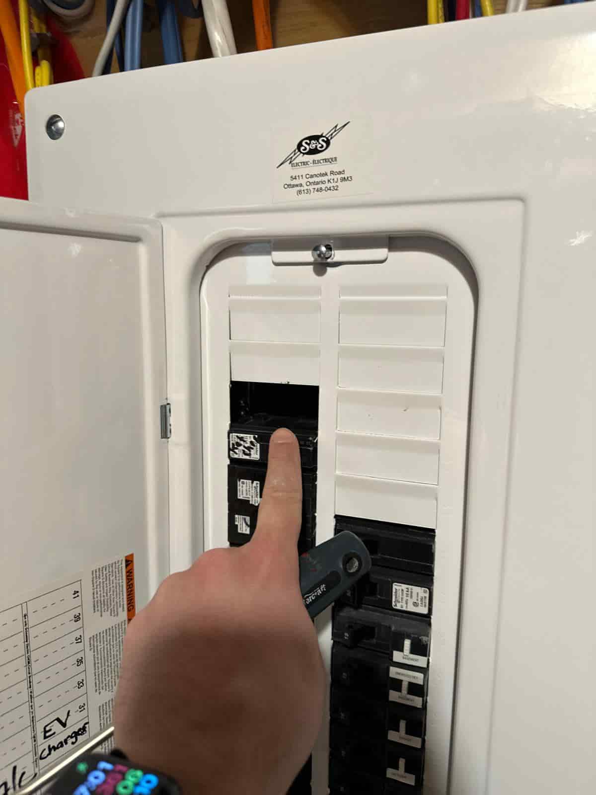 electrical failure inspection finding Ottawa